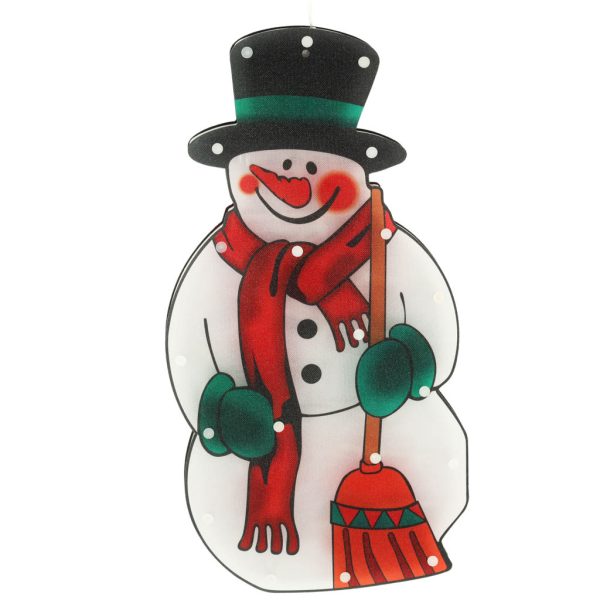 LED pendant lights Christmas decoration snowman 45cm