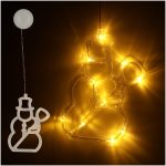 LED pendant lights Christmas decoration snowman 49cm 10 LEDs