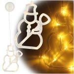 LED pendant lights Christmas decoration snowman 49cm 10 LEDs
