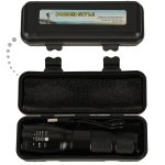 Tactical military LED power USB torch