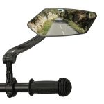 Handlebar adjustable 360 rear-view bicycle mirror 2pcs
