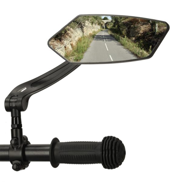 Handlebar adjustable 360 rear-view bicycle mirror 2pcs