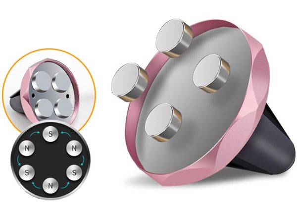 Magnetic phone holder rose