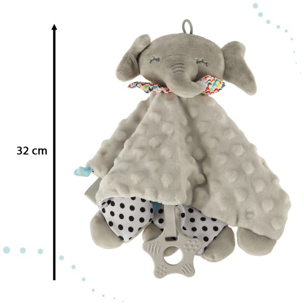Toy bib elephant