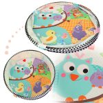 Educational mat for toddlers playpen rattle balls