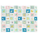 Educational foam mat for children street 180x200cm