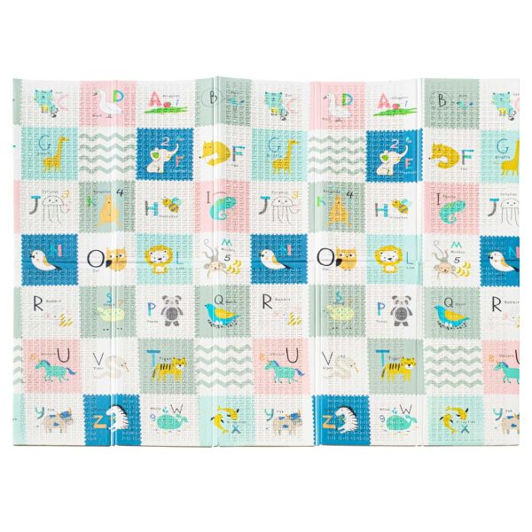 Educational foam mat for children street 180x200cm