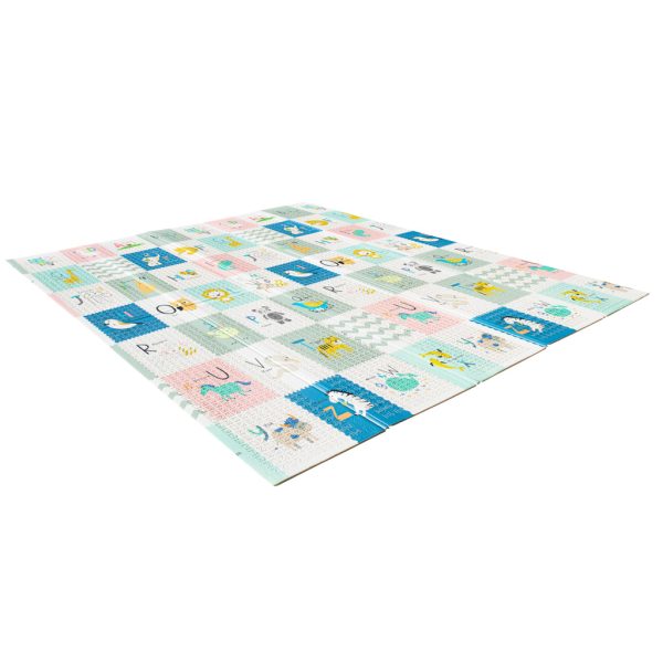 Educational foam mat for children street 180x200cm