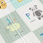 Educational foam mat for children street 180x200cm