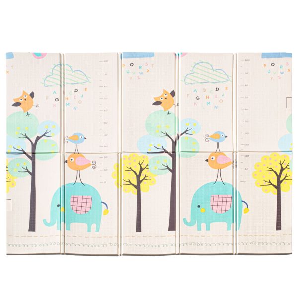 Educational foam mat for children street 180x200cm