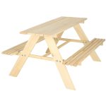 Garden set table + 2 benches