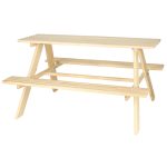 Garden set table + 2 benches
