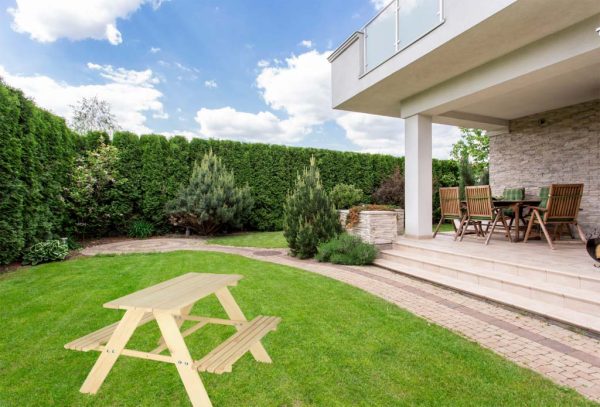 Garden set table + 2 benches
