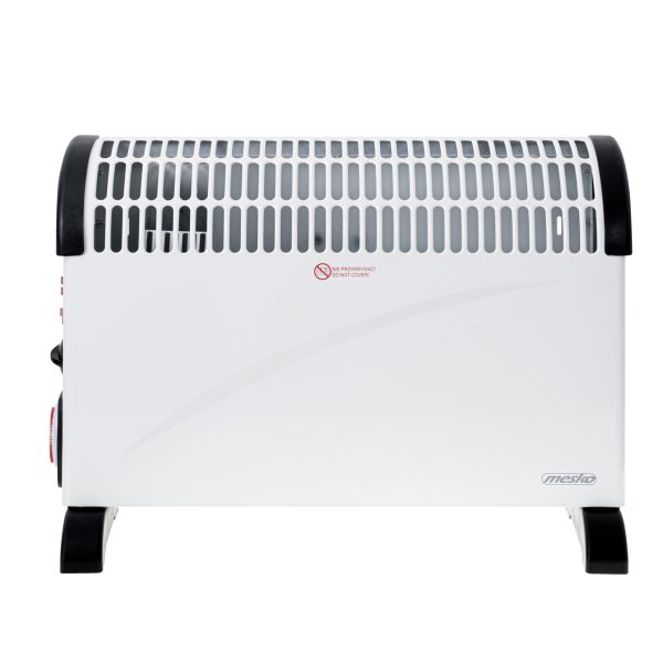 Mesko MS 7741w electric convector heater timer turbo fan thermostat <45dB 2000W