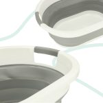 Silicone folding laundry bowl 25L