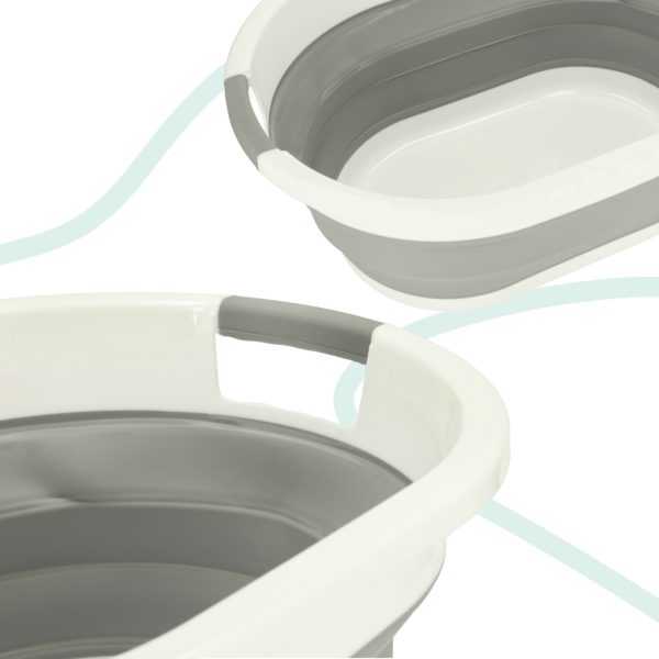 Silicone folding laundry bowl 25L
