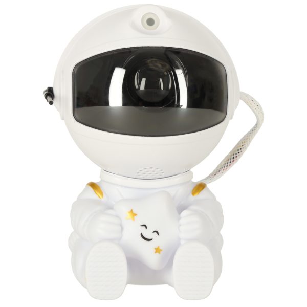 Star projector night light cosmonaut