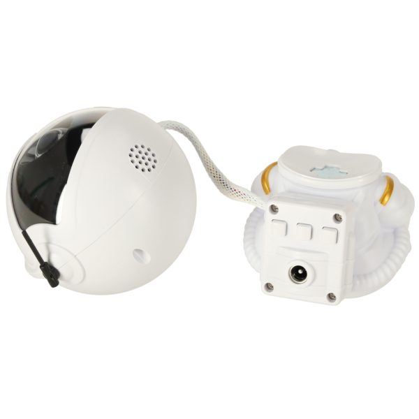 Star projector night light cosmonaut