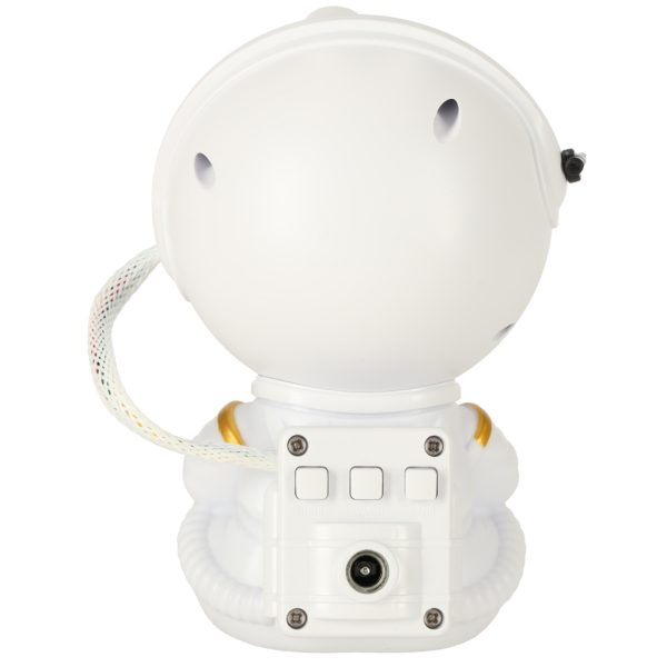 Star projector night light cosmonaut