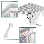 Tent pavilion gazebo garden party commercial white