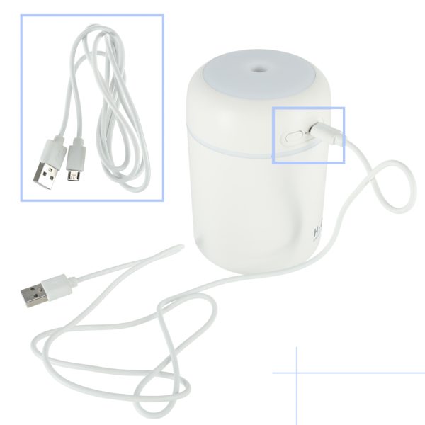 Air humidifier fragrance diffuser for essential oils