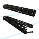 Blunt butterfly training knife