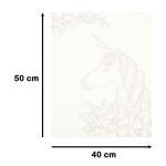 Painting by numbers 40x50cm unicorn