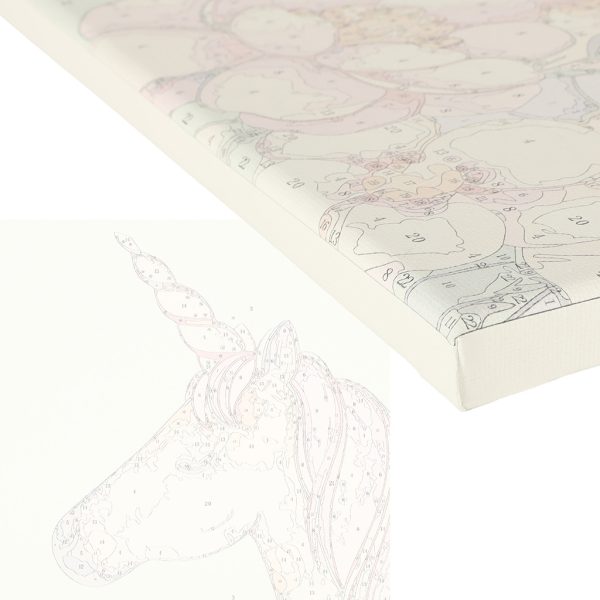 Painting by numbers 40x50cm unicorn