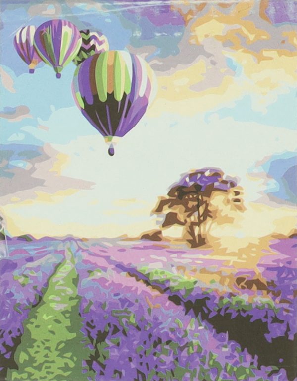 Painting by numbers 50x40cm lavender field