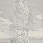 Painting by numbers 40x50cm Cat and tiger