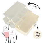 Medicine container organiser medicine cabinet 34x19x22.5cm