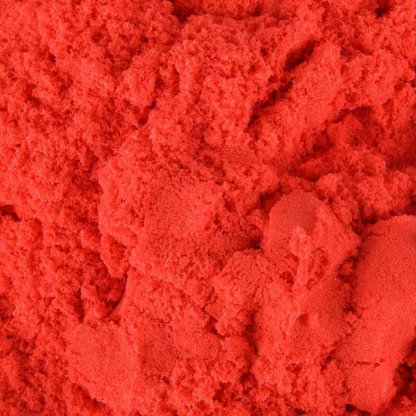Kinetic sand 1kg in a bag red