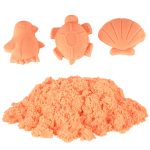 Kinetic sand 1kg in a bag orange