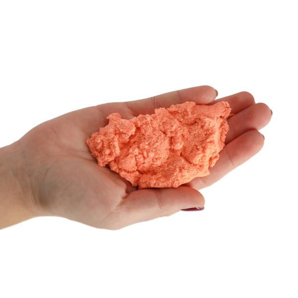 Kinetic sand 1kg in a bag orange