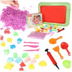 Kinetic sand in a box 1kg sandbox 27pcs