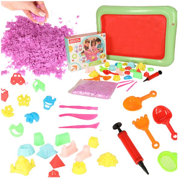 Kinetic sand in a box 1kg sandbox 27pcs