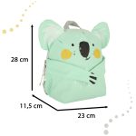 Kindergarten koala school backpack green