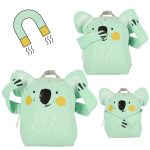 Kindergarten koala school backpack green