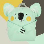 Kindergarten koala school backpack green
