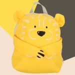 Kindergarten school backpack lion yellow