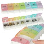 Weekly pill organiser container 7 days EN