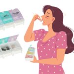 Weekly pill organiser container 7 days EN