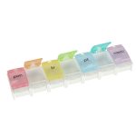 Weekly pill organiser container 7 days EN