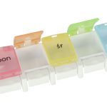 Weekly pill organiser container 7 days EN