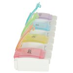 Weekly pill organiser container 7 days EN