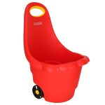 Multi-purpose container on wheels trolley for kids red