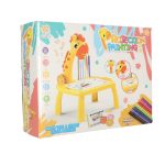Projector drawing table giraffe yellow