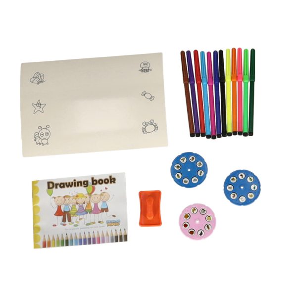 Projector drawing table giraffe yellow