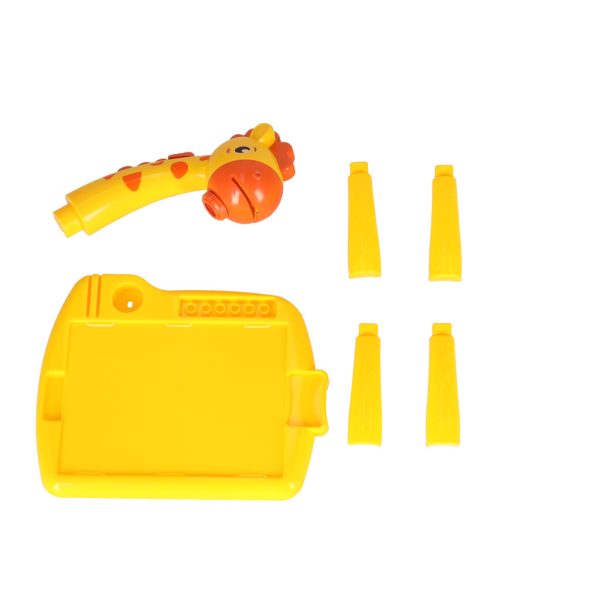 Projector drawing table giraffe yellow