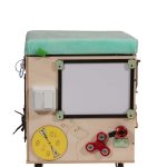 Manipulation pouffe with castor seat 31